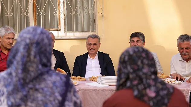 Başkan İhsan Kurnaz Kıran Mahallesinde Vatandaşla Buluştu