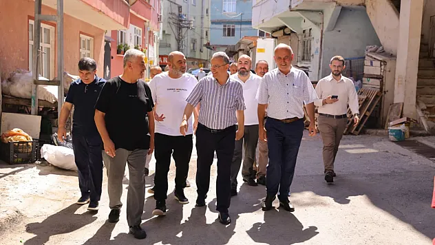 Başkan İhsan Kurnaz mahalle ziyaretleriyle hizmeti yerinde denetliyor