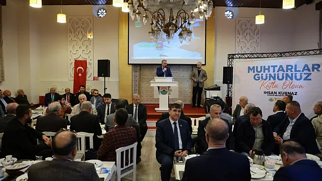 Başkan İhsan Kurnaz: 'Muhtarlarımız bizim kıymetlilerimizdir'