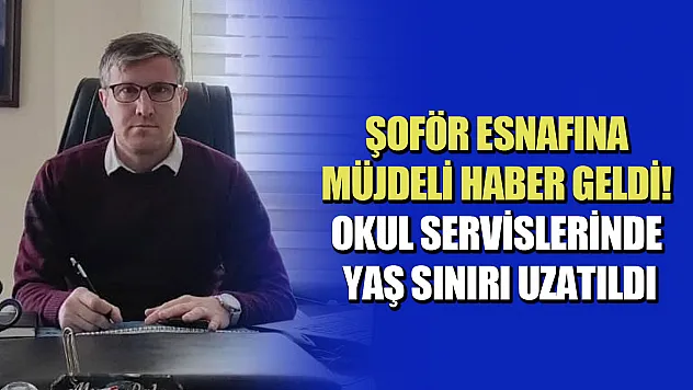 Başkan Musa Bala'dan servisçi esnafına müjde