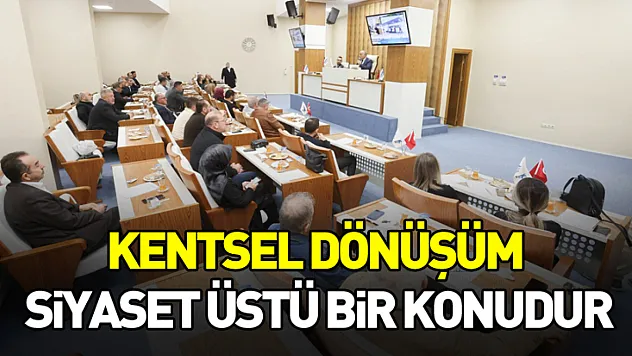 Başkan Sandıkçı: 'Kentsel dönüşüm siyaset üstü bir konudur'
