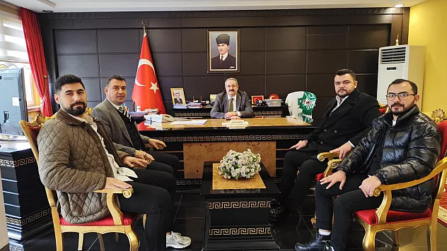 Başkan Sözen'den Sağlam'a Ziyaret