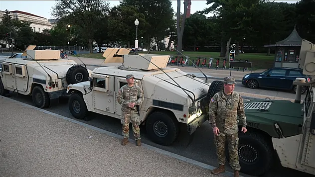 Başkent Washington'da Güvenlik Operasyonu
