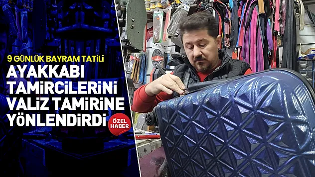 Bayram öncesi tamircilerde valiz mesaisi