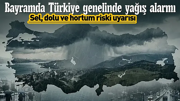 Bayramda hava alarmı: Yağış geri dönüyor, Akdeniz'de hortum riski
