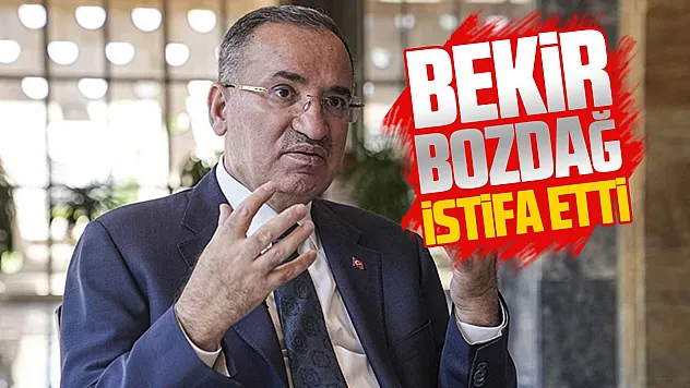 Bekir Bozdağ TBMM Başkanvekilliği görevinden istifa etti