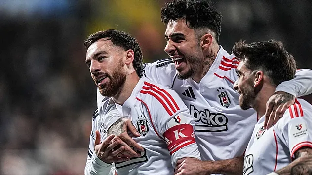 Beşiktaş 10 Kişiyle Galip