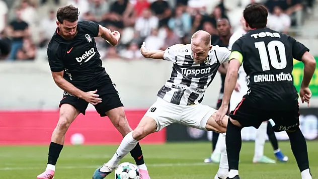 Beşiktaş, Çekya'da avantajı kaptı! Hradec Kralove deplasmanında tek golle kazandı