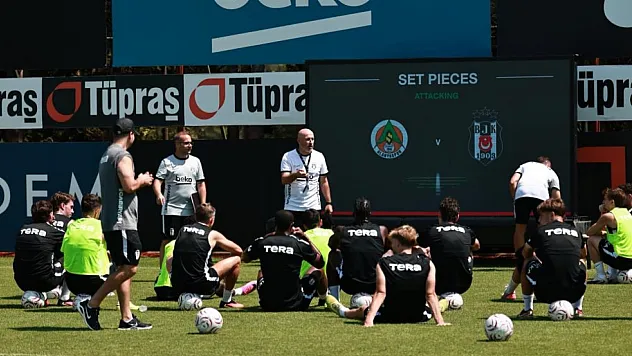 Beşiktaş, Corendon Alanyaspor maçı hazırlıklarını tamamladı