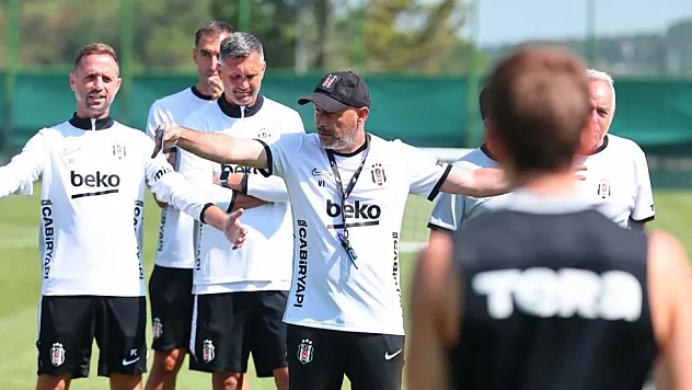 Beşiktaş, Midtjylland maçı hazırlıklarını sürdürdü