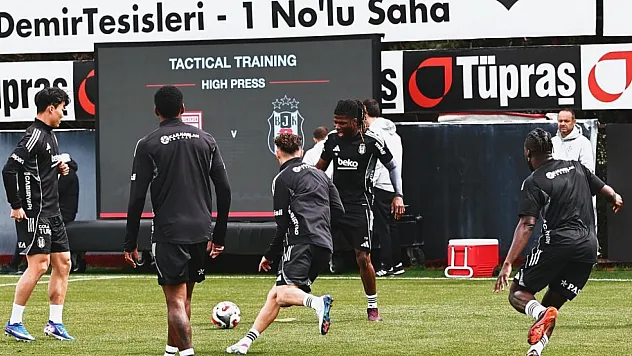 Beşiktaş'ta, Samsunspor hazırlığı