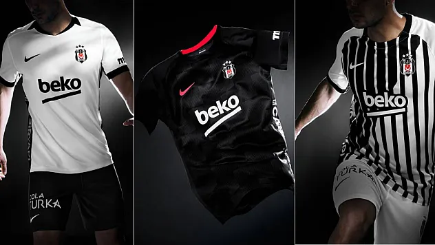 Beşiktaş yeni sezon formalarını tanıttı