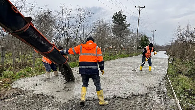 Biçme Mahallesi'nde çalışmalar sürüyor