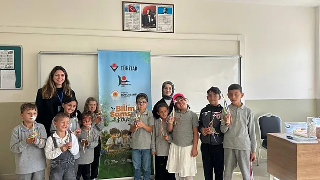 Bilim Samsun'dan köy okullarına uzay atölyesi