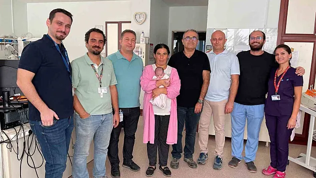 Bir bebeğe kalp ameliyatı gerçekleştirildi