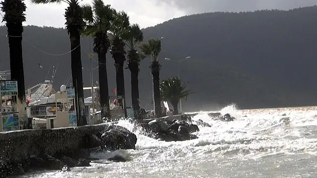 Bodrum-Kaş arası fırtına alarmı! hızı 90 km'ye çıkacak