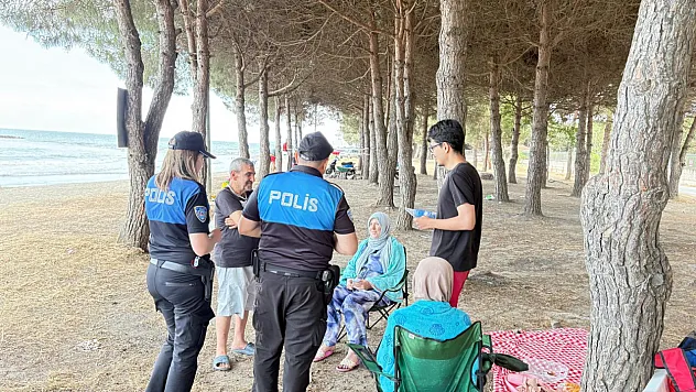 Boğulma vakalarına karşı vatandaşlar bilgilendirildi