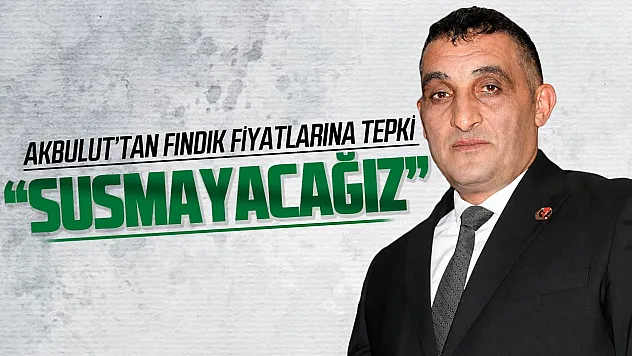 Burhan Akbulut, 'İttifakız ama her şeye 'olur' demiyoruz'