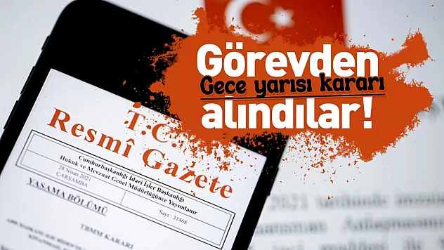 Bürokraside Büyük Değişim! İçişleri ve AFAD'da Üst Düzey Atamalar