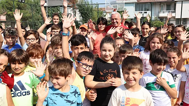 Bursa'da çocuklara spor sevgisi aşılanıyor