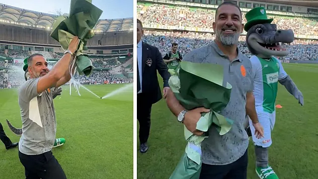 Bursaspor tribünlerinden Arda Turan'a sevgi seli!