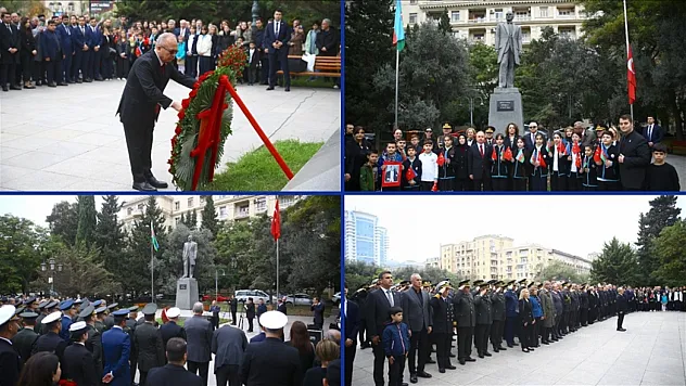 Büyük Önder Atatürk dünyada törenlerle anılıyor