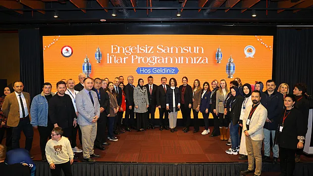 Büyükşehir'den 'Engelsiz Samsun' iftarı