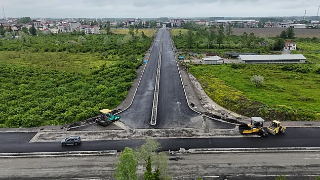 Büyükşehir'den Terme'nin Ulaşım Altyapısına Güçlü Katkı