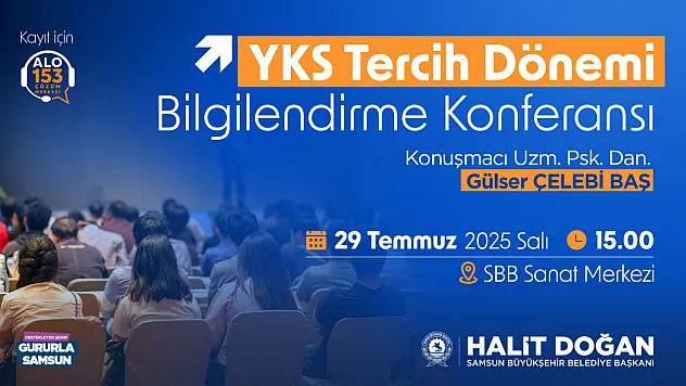 Büyükşehir'den Yks Bilgilendirme Konferansı