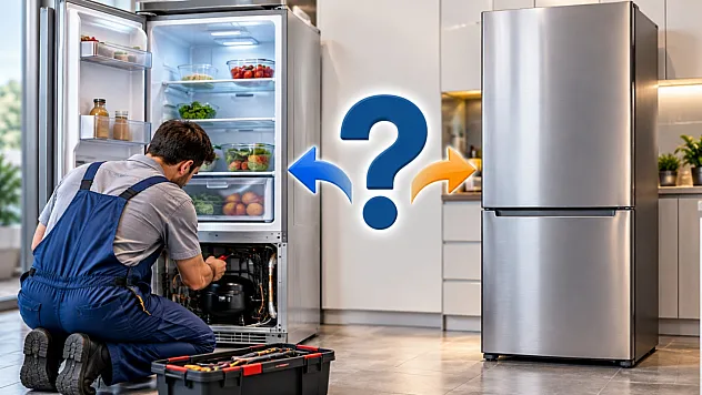 Buzdolabı Tamiri mi, Yeni Buzdolabı Almak mı Daha Mantıklı?