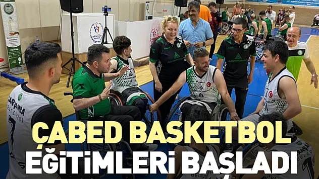 ÇABED basketbol eğitimleri başladı