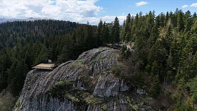 Çambaşı Yaylası'ndaki seyir terası turizmi canlandırdı