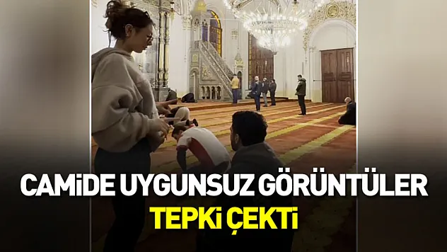 Camide Uygunsuz Görüntüler Tepki Çekti
