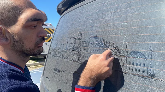 Camları sanat eserine dönüştürüyor