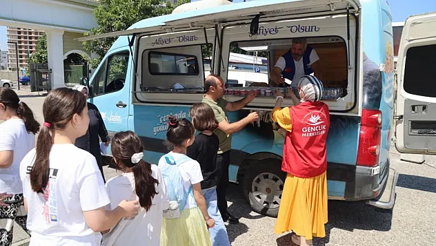 Canik Belediyesi'nden Yaz Kurslarındaki Çocuklara hizmet