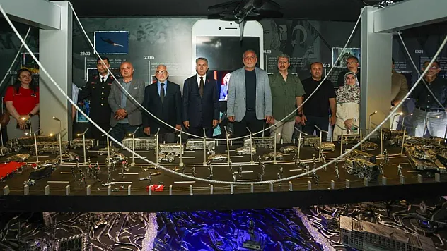 Canik'te 15 Temmuz'da Destanlar Müzesi ziyaret edildi