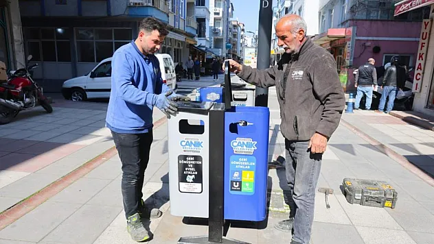 Canik'te atıklar geleceğe enerji ve hammadde oluyor