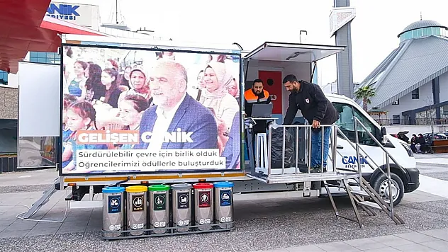 Canik'te atıklar nakit paraya ve mutfağa dönüşüyor