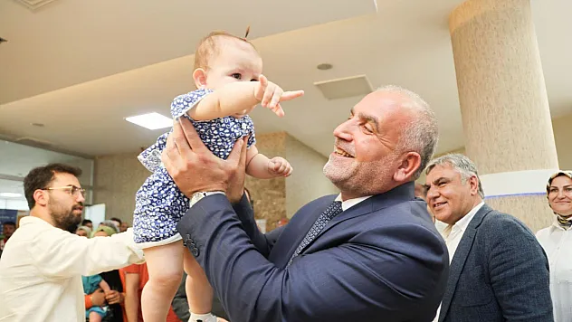 Canik'te çocuk sahibi olan ihtiyaç sahiplerine destek