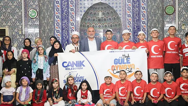 Canik'te çocukları sevindiren proje: