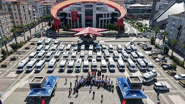 Canik'te Cumhurbaşkanı Erdoğan'a yoğun ilgi