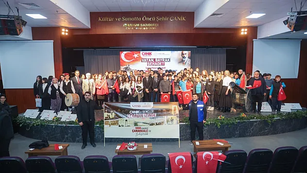 Canik'te Gençler Ödüllerine Kavuştu