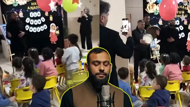 Canik'te minikler 'Kabe'de Hacılar Hu Der Allah' ilahisine eşlik etti