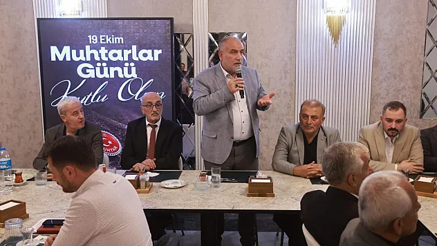Canik'te muhtarlar günü buluşması
