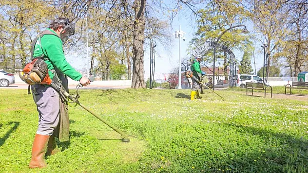 Canik'te park seferberliği