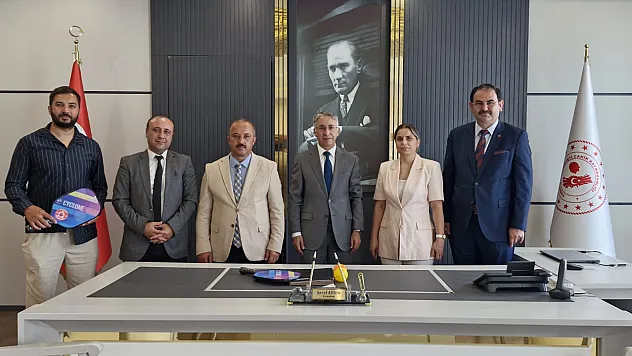 Canik'te 'Pickleball ile aktif yaşam' protokolü imzalandı