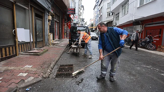 Canik'te sağanak önlemi: Ekipler sahada