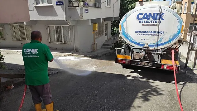 Canik'te Temizlik Seferberliği