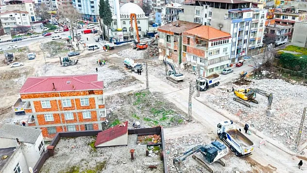 Canik'te yatırımlar sürüyor: 150 milyon liralık beton yol çalışması