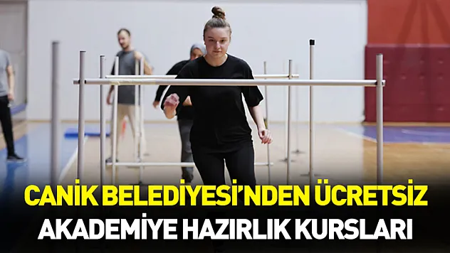 Canik'ten ücretsiz akademiye hazırlık kursları